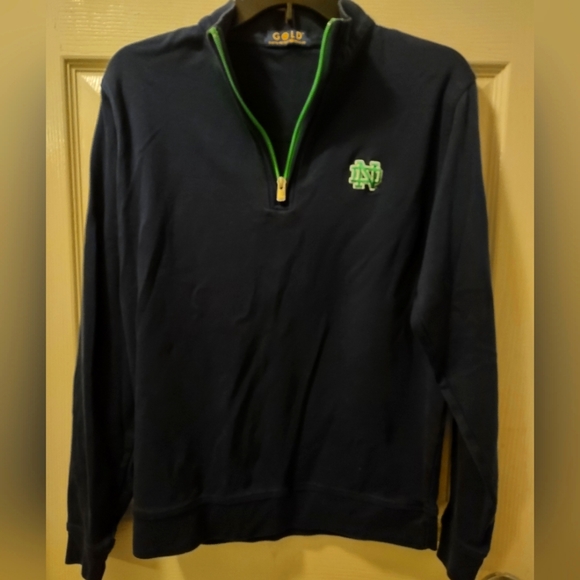 Peter Millar Other - Peter Millar Notre Dame half zip size small men's/ M women's